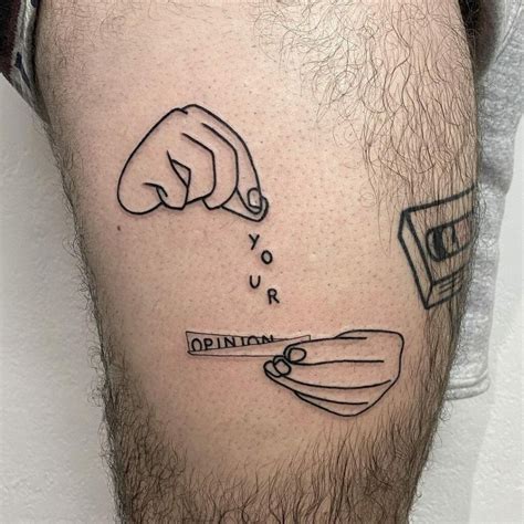 funny small tattoos